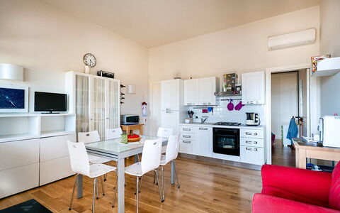 Logement Vela: Cuisine, Salle à manger, Salon