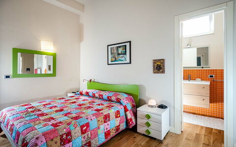 Logement Vela: chambre à coucher