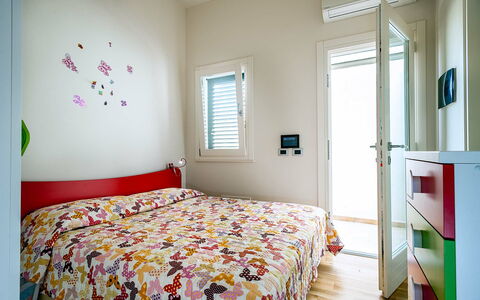 Logement Vela: chambre à coucher