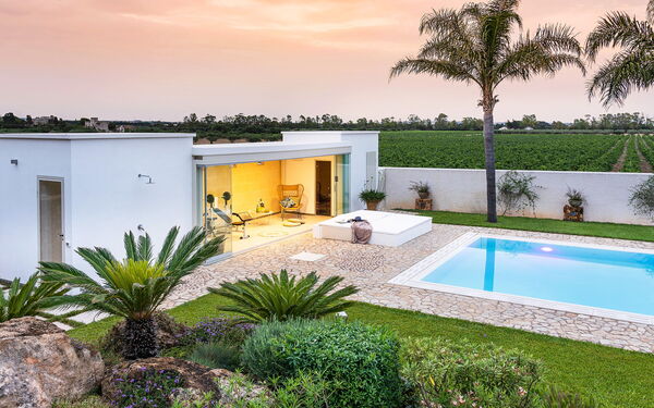 Villa Pietra del Sole: bassin, Extérieur, Extérieurs, Jardin