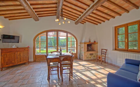 Logement Mulignone 1: Salle à manger, Salon