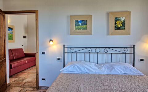 Logement Mulignone 14: chambre à coucher