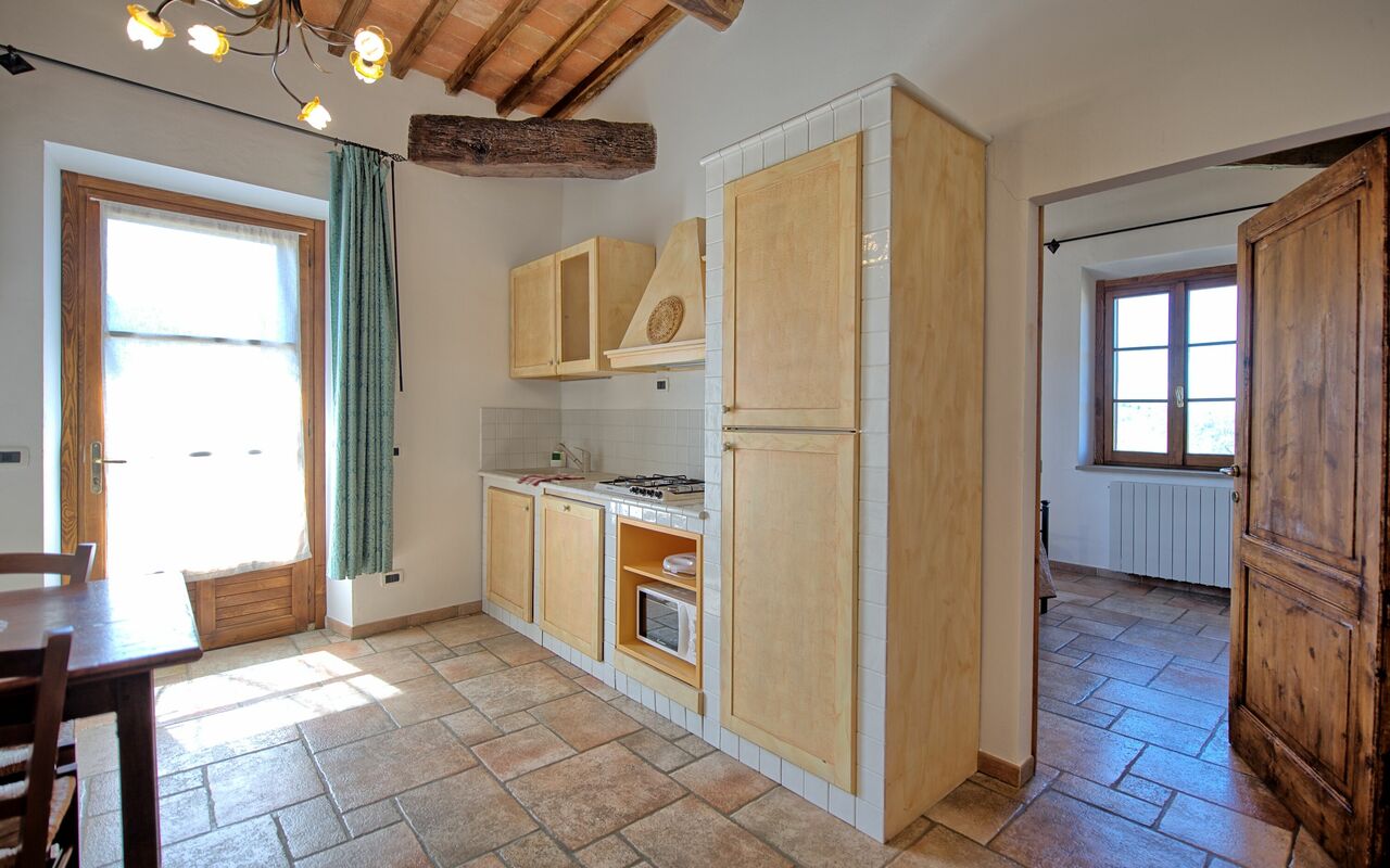 Logement Mulignone 14: Cuisine, Salle à manger, Salon