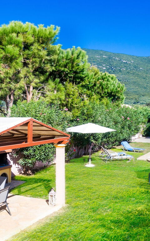 Beachfront Villa Rania: Extérieur, Jardin