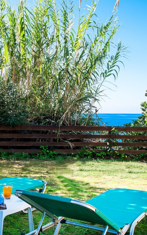 Beachfront Villa Rania: Extérieur, Jardin