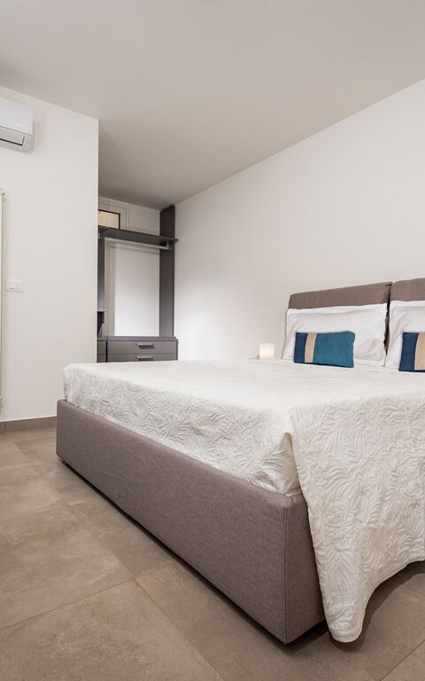 Villa Scire: chambre à coucher