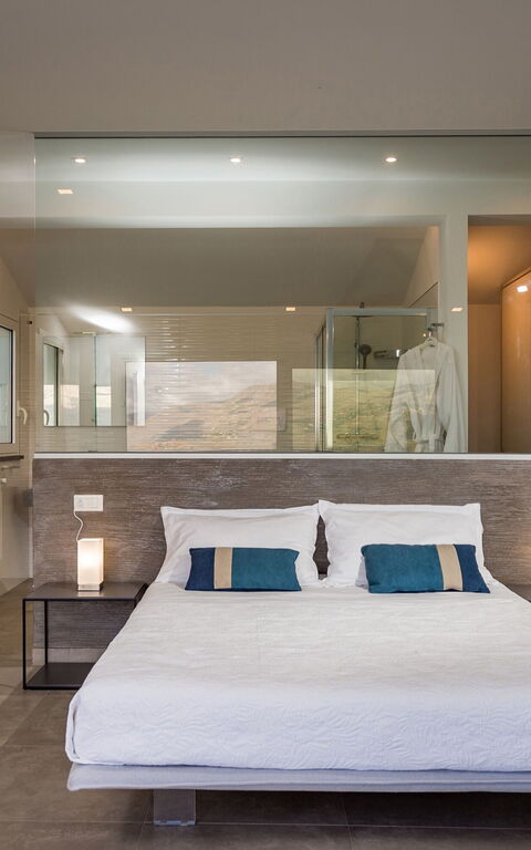 Villa Scire: chambre à coucher
