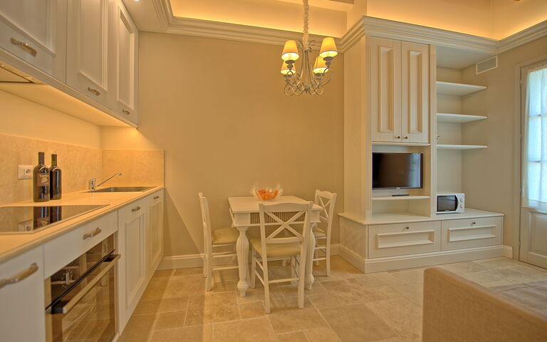 Logement Sole Di Vino - 1: Cuisine, Salle à manger, Salon