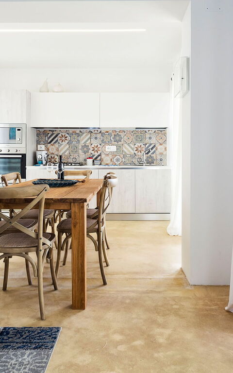 Villa San Lorenzo Lavanda: Cuisine, Salle à manger