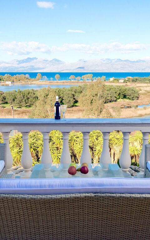 Villa Corfu Panorama: Balcon / Terrasse / Patio, Vues