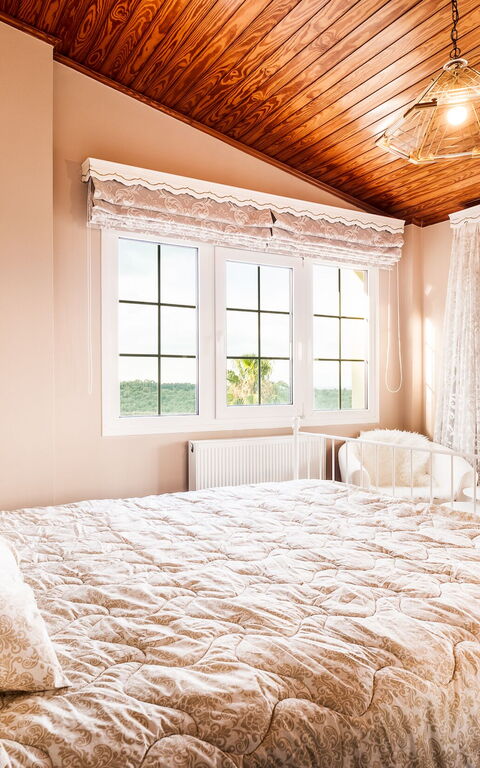 Villa Corfu Panorama: chambre à coucher