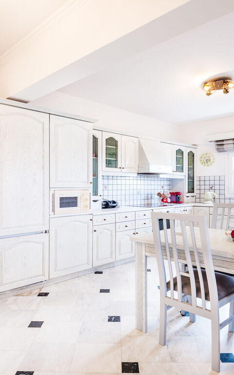 Villa Corfu Panorama: Cuisine, Salle à manger