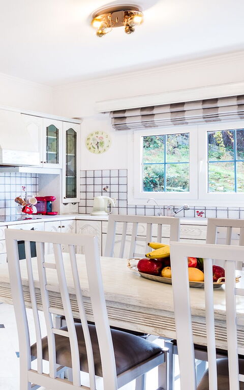 Villa Corfu Panorama: Cuisine, Salle à manger