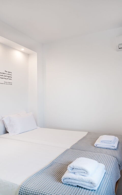 Villa Athena: chambre à coucher