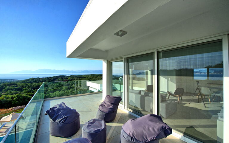 Villa Athena: Balcon / Terrasse / Patio