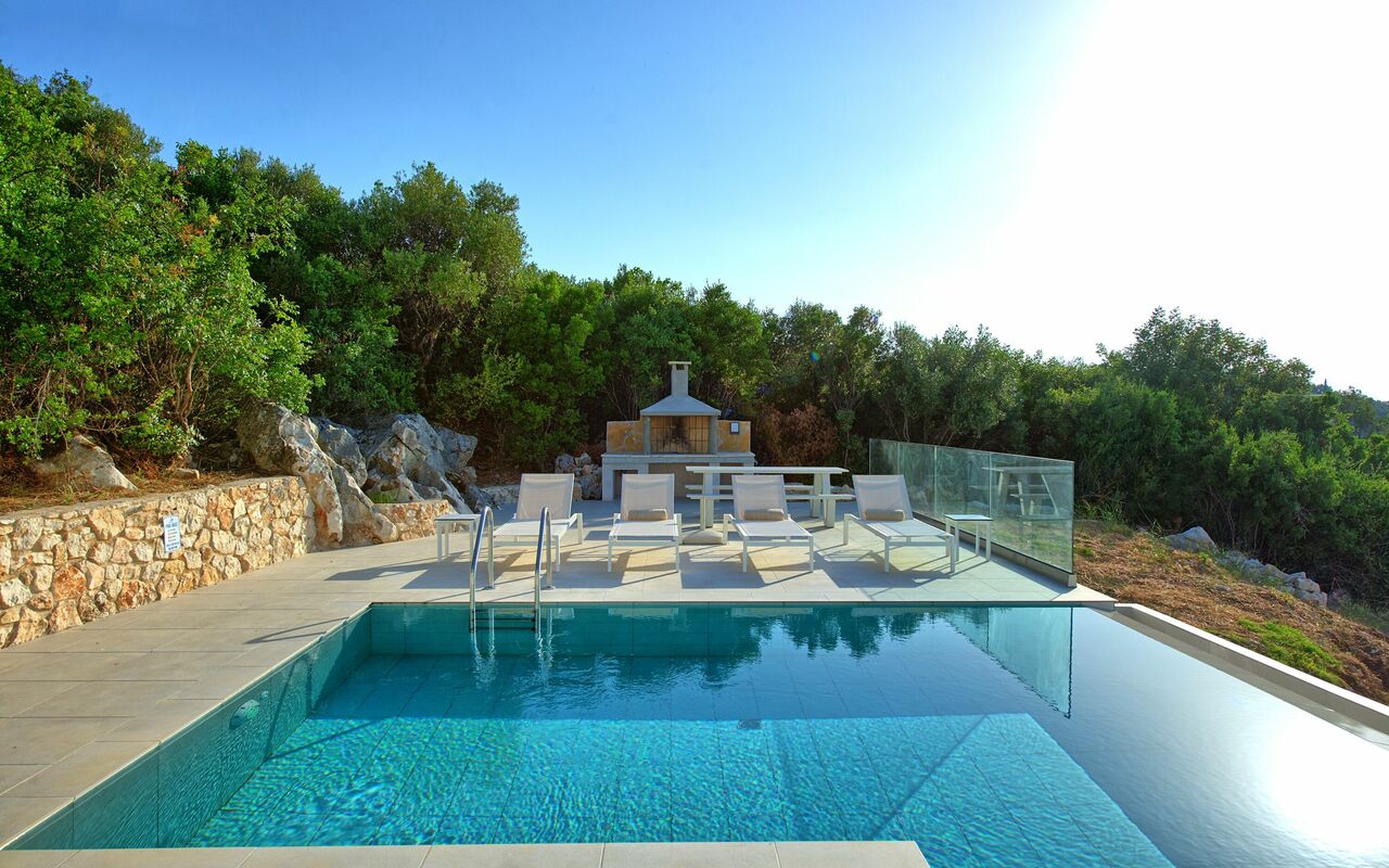 Villa Athena: bassin, Extérieur, Jardin