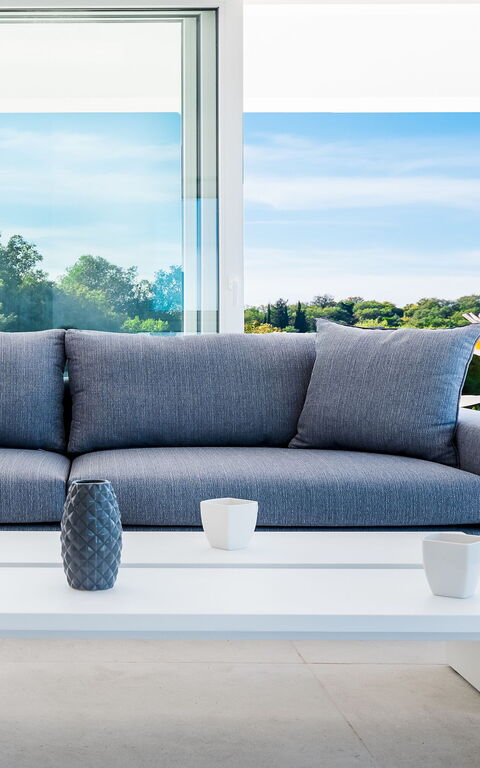 Villa Nafsika: Salon