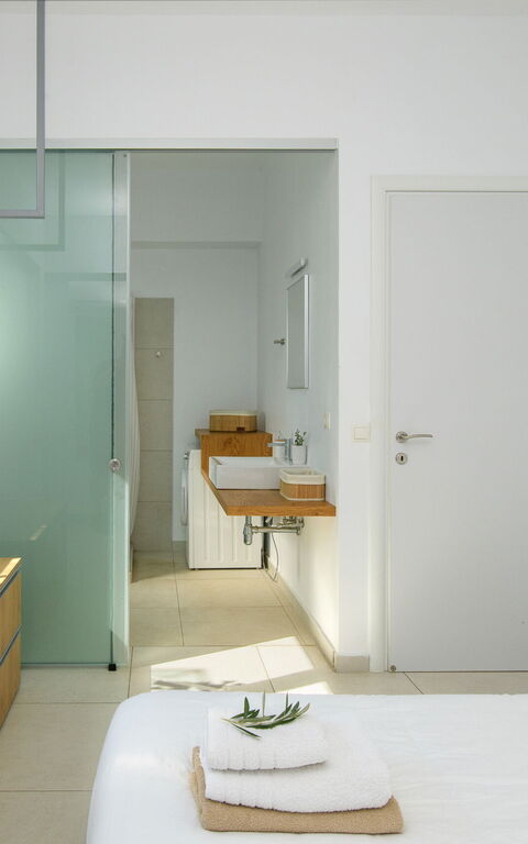 Villa Nafsika: chambre à coucher