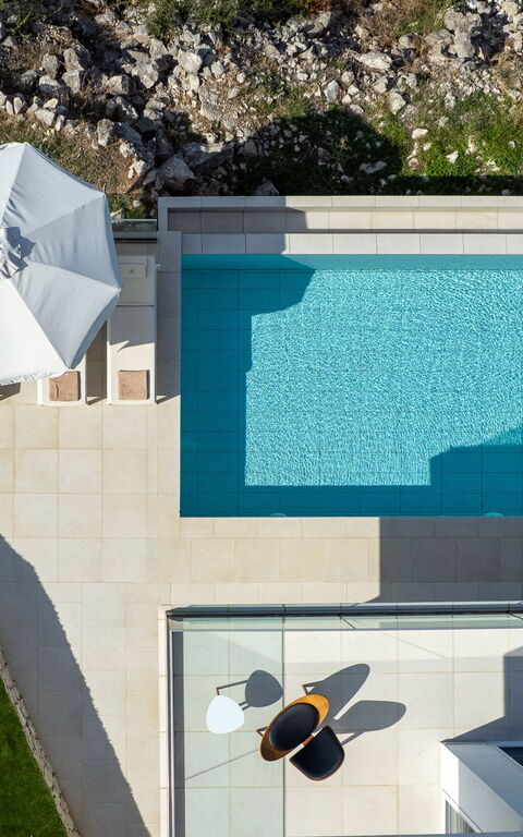 Villa Nafsika: bassin, Extérieur, Extérieurs, Jardin