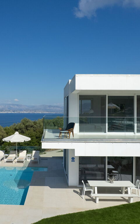 Villa Nafsika: bassin, Extérieur, Extérieurs, Vues