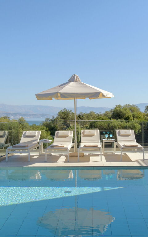 Villa Nafsika: bassin, Extérieur, Extérieurs, Vues