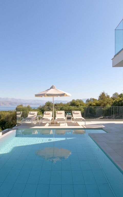 Villa Nafsika: bassin, Extérieur, Extérieurs, Vues