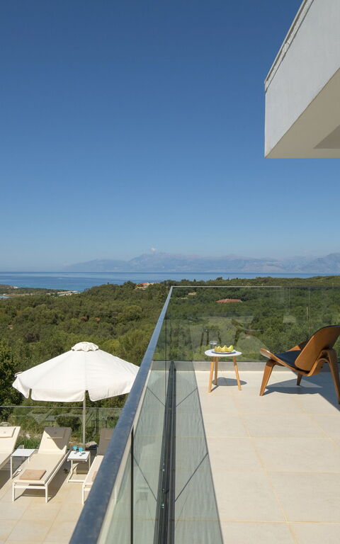 Villa Nafsika: Extérieur, Extérieurs, Vues