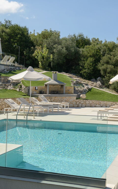 Villa Nafsika: bassin, Extérieur, Extérieurs, Jardin