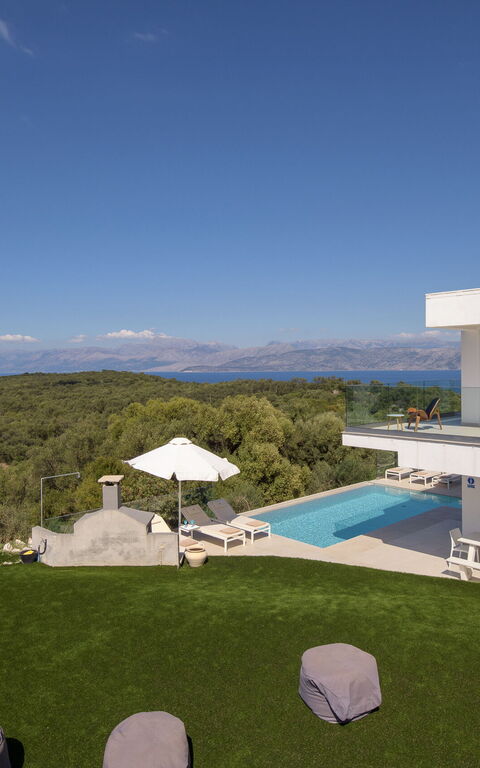 Villa Nafsika: Extérieur, Extérieurs, Jardin, Vues