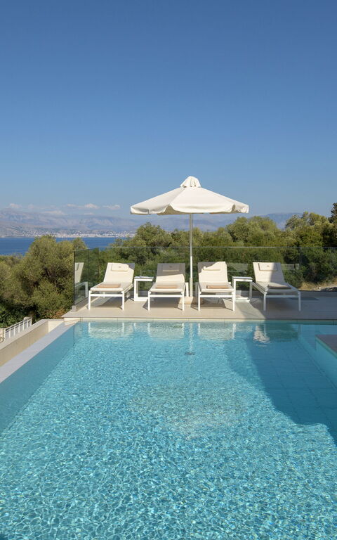 Villa Nafsika: bassin, Extérieur, Extérieurs, Vues