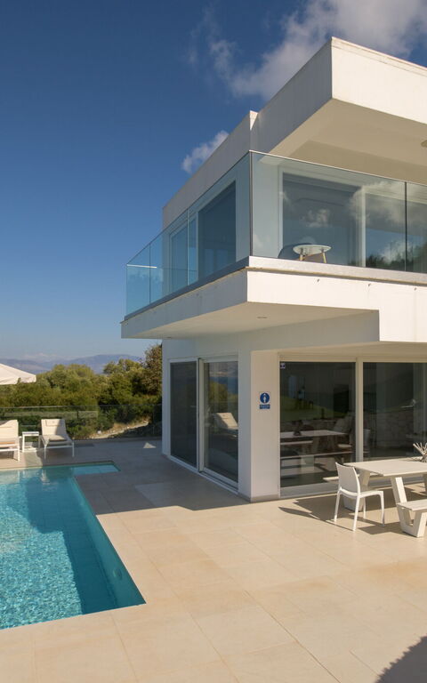 Villa Nafsika: bassin, Extérieur, Extérieurs, Vues