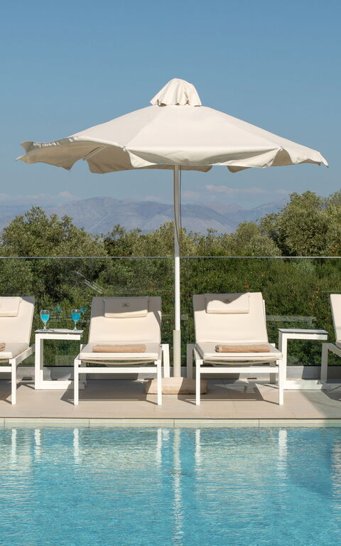 Villa Nafsika: bassin, Extérieur, Extérieurs, Vues