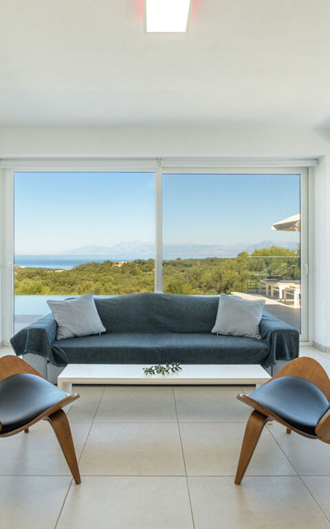 Villa Nafsika: Salon