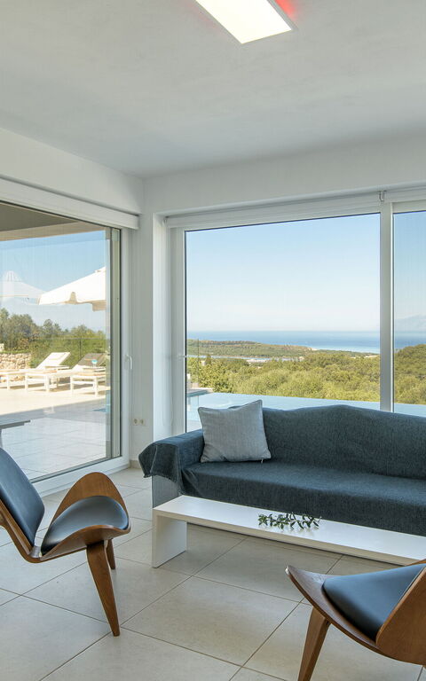 Villa Nafsika: Salon