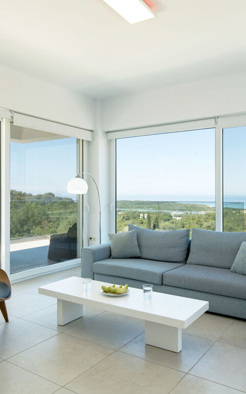 Villa Nafsika: Salon