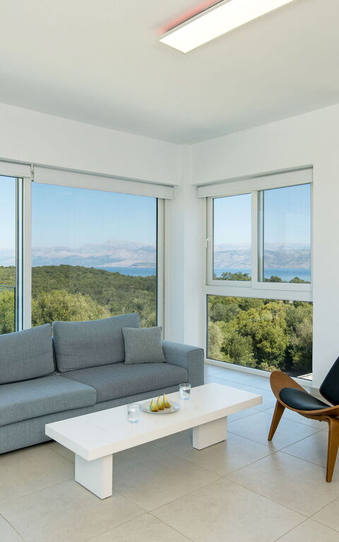 Villa Nafsika: Salon