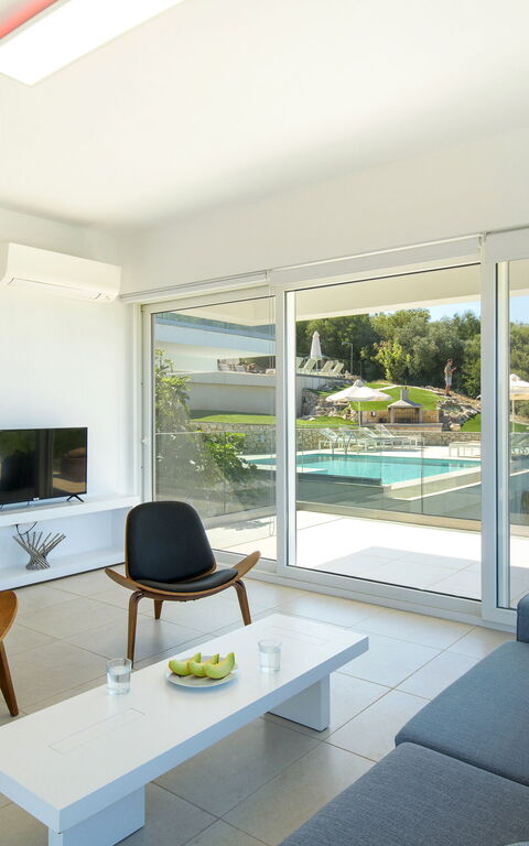 Villa Nafsika: Salon