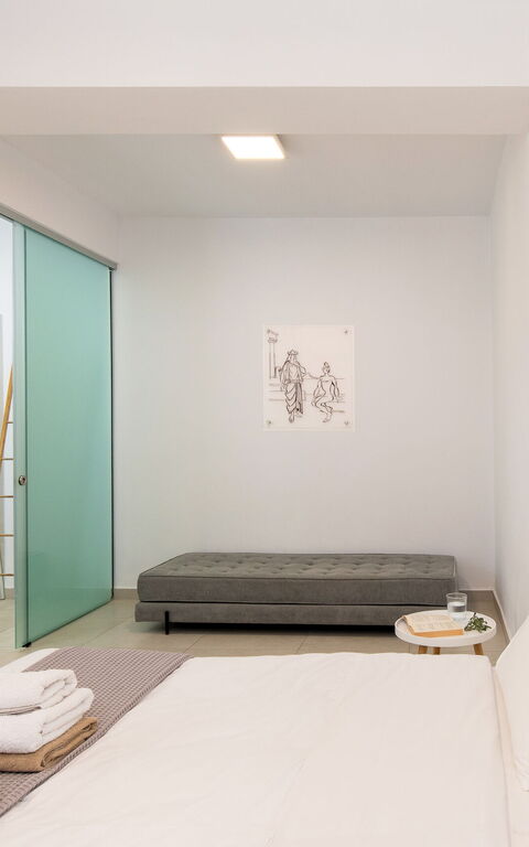 Villa Nafsika: chambre à coucher
