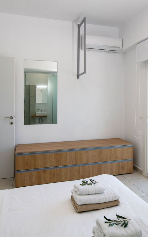 Villa Nafsika: chambre à coucher