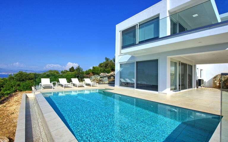 Villa Nafsika: bassin, Extérieur, Extérieurs