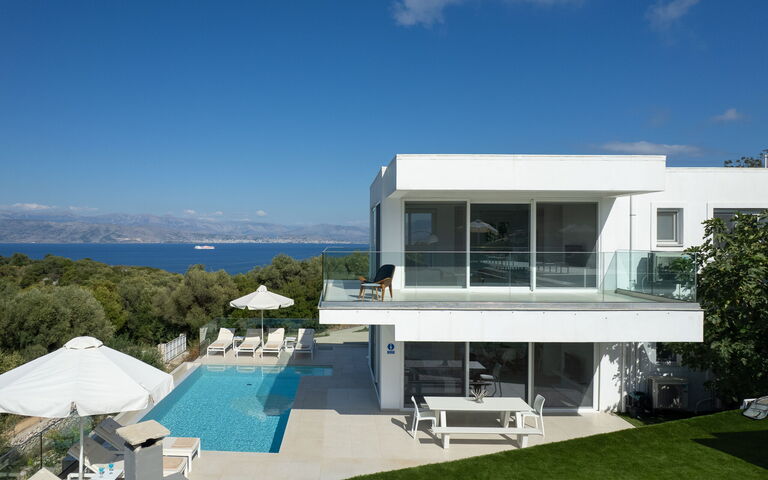 Villa Nafsika: bassin, Extérieur, Extérieurs, Vues