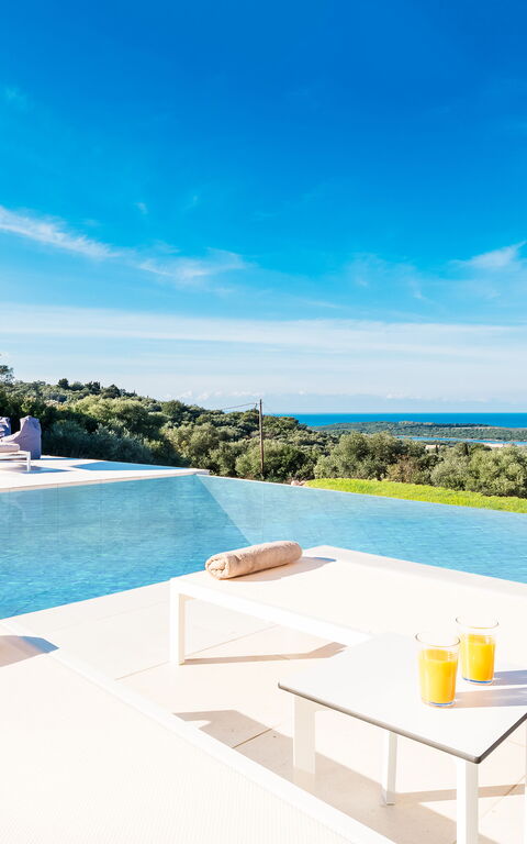 Villa Arete: bassin, Jardin