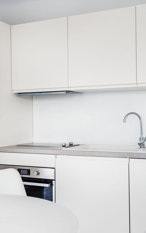 Villa Arete: Cuisine, Salle à manger, Salon