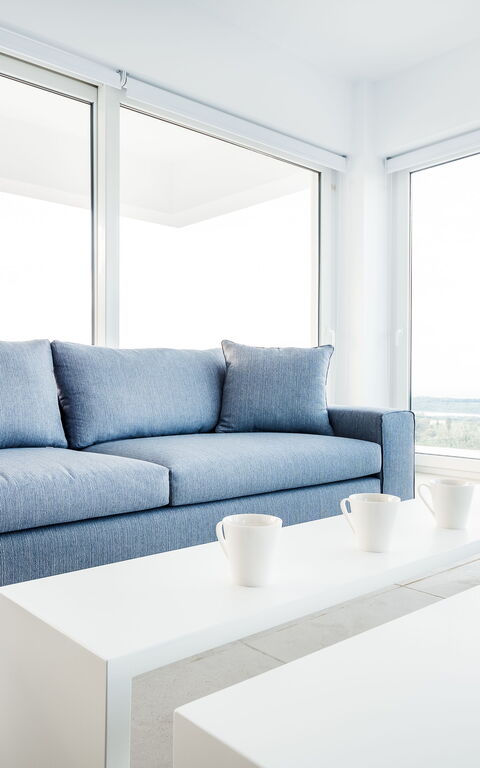 Villa Arete: Cuisine, Salle à manger, Salon