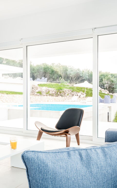 Villa Arete: Cuisine, Salle à manger, Salon