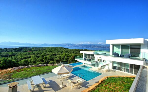 Villa Arete: bassin, Extérieurs, Jardin