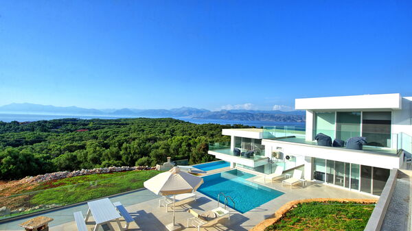 Villa Arete: bassin, Extérieurs, Jardin