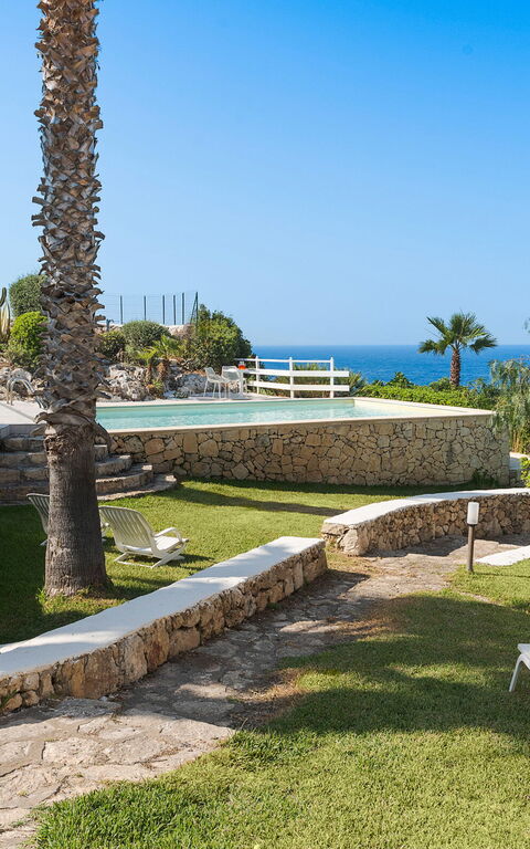 Villa Del Mito: bassin, Extérieur, Extérieurs, Jardin, Vues