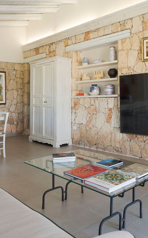 Villa Del Mito: Salle à manger, Salon