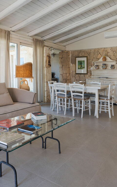 Villa Del Mito: Salle à manger, Salon